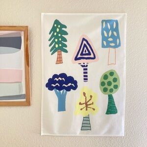 Colorful Tree Pattern Wall Hanging Tapestry